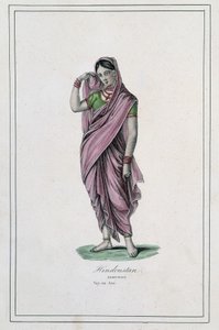 Hindustan: küçük hanım - “”Seyahat Albümü”nde by Unknown artist