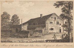 Geç Ünlü John James Rousseau Evi, Moutiers-Travers'ta by Unknown artist