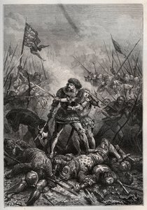 Yüz Yıl Savaşı: Fransa Kralı İyi John ve oğlu Burgonya Kralı II. Philip (1342-1404), “Philippe le Hardi” olarak bilinir, 19/09/1356) Poitiers Savaşı