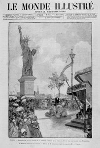 13/07/1889 tarihli ““The Illustrous World””de Amerika Birleşik Devletleri tarafından Paris Şehri