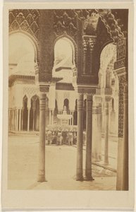 [Sütunların iç görünümü, Elhamra] by Unknown artist