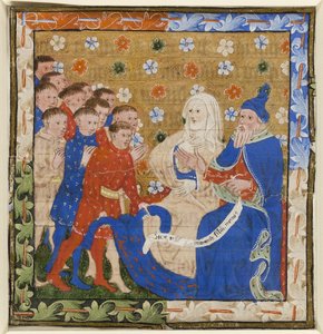Yakup ve Rahel Oğulları Yusuf İçin Ağıt Yakıyor by Unknown artist
