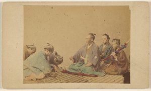 Japon Yüksek Subayları. by Unknown artist