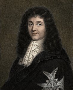 Jean Baptiste (Jean-Baptiste) Colbert 1619-1683 - gravür - 19. yüzyıl by Unknown artist
