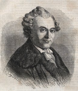 Jean Michel Sedaine. Fransız oyun yazarı 1719-1797 by Unknown artist