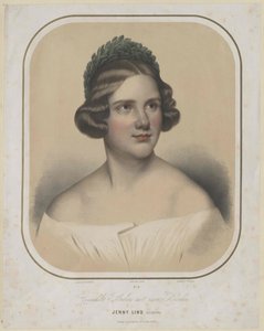 Jenny Lind (baskı) by Unknown artist