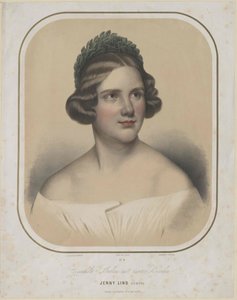 Jenny Lind (baskı) by Unknown artist