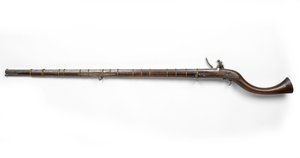 Jezail, yaklaşık 1800 (jezail, çakmaktaşı) by Unknown artist