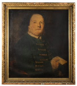 John Foxcroft, c.1765-85 (tuval üzerine yağlıboya) by Unknown artist