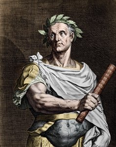 Julius Caesar (101-44 BC), Romalı devlet adamı. by Unknown artist