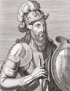 Portekiz Kralı Afonso III. Vesika. by Unknown artist