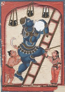 Krishna Kıvrımları Çalıyor by Unknown artist