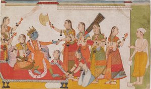 Krishna, bir <em> Bhagavata Purna </em>
