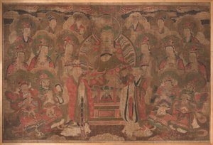 Meclis ile Ksitigarbha Bodhisattva by Unknown artist