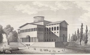 Ledoux Eğitim Evi - gravür by Unknown artist