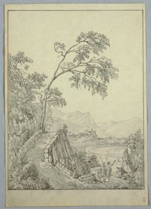 Klasik Figürlerle Peyzaj by Unknown artist