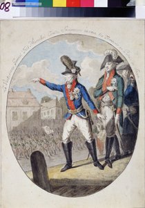 Mareşal Alexander Alexander Souwaroff (Souvaroff veya Souvarov veya Alexander Souvorov) (1729-1800), 1794