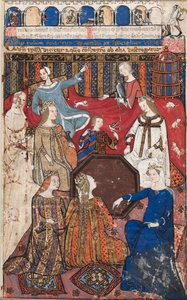 Ahlaksızlıklar Üzerine Bir Cocharelli İncelemesinden Yaprak: Acedia ve Mahkemesi by Unknown artist