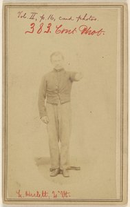 L[erman] Hulett, 2n Vt. [İç Savaş kurbanı] by Unknown artist