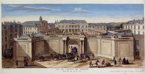 Hotel de Soubise - gravür by Unknown artist