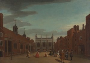 Lincoln's Inn, Şapel ve Old Hall, Londra by Unknown artist