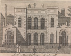Lord Cathcart'ın Evi, Whitehall; sayfa 58 (Birinci Cilt) by Unknown artist