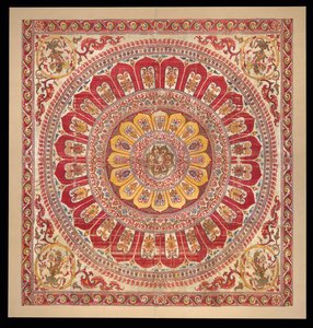 Lotus çiçeği yaprağı gölgelik by Unknown artist
