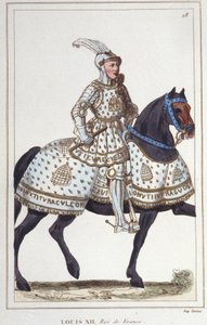 Louis XII (1462 -1515), Fransa Kralı 1830 gravür by Unknown artist