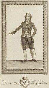 Louis XVI, Fransa Kralı by Unknown artist