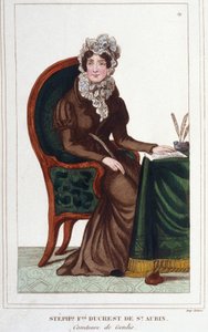 Madame de Genlis - Saint-Aubin Tepesi