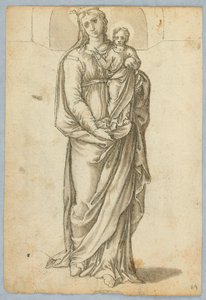 madonna ve çocuk by Unknown artist