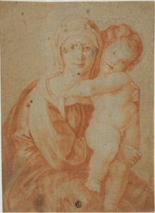 madonna ve çocuk by Unknown artist