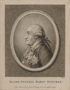 Tümgeneral Baron Steuben (gravür) by Unknown artist