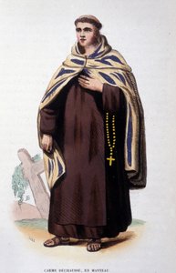 Gevşek Carmel Tarikatı üyesi (Carmel Dağı