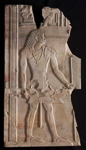 Mentuemhat Asa ve Asa ile Rahip olarak by Unknown artist