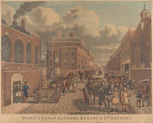Messrs. Truman, Hanbury, Buxton & Co.'nun Bira Fabrikası, Spitalfields by Unknown artist