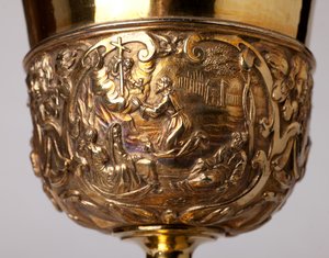 Metal işleme. Kadeh. Kanon A. Le Vaillant de la Bassarderie