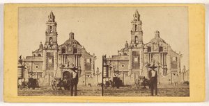 Meksika (Güney Amerika) Aziz Dominik Kilisesi, Mexico City. by Unknown artist