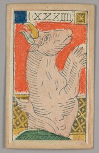 Minchiate (Tarot) Oyun Kağıdı by Unknown artist