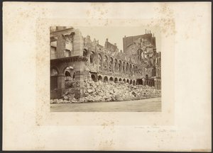 [Maliye Bakanlığı, 1871 yangınından sonra] by Unknown artist