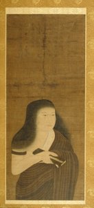 Örgülü Çim Cübbe Giymiş Monju (Nawa Monju) by Unknown artist