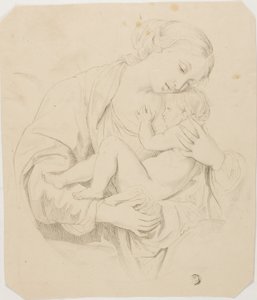 Anne ve Çocuk by Unknown artist