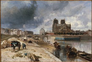 Notre-Dame, Quai de la Tournelle