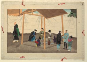 Bir Adamın Ölümü ve Cenazesinin On Altı Sahnesinden Biri by Unknown artist