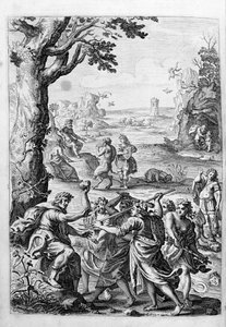 Ovidius (Ovidius) - 15. kitap için illüstrasyon - (P. Ovid