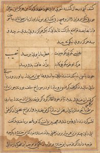 Bir Papağan Masallarından Sayfa: metin sayfası by Unknown artist