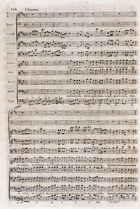 Doğallaştırılmış İngiliz Alman besteci George Frederick Handel (Georg Friedrich Handel) tarafından 