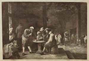 [Masada toplanmış erkeklerin resmi] by Unknown artist