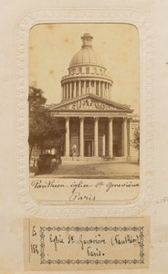 Panthéon - Sainte Geneviève kilisesi, Paris by Unknown artist