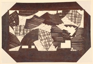Kağıt Yelpaze Motifi by Unknown artist